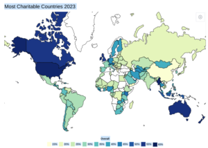 Charity and giving by country