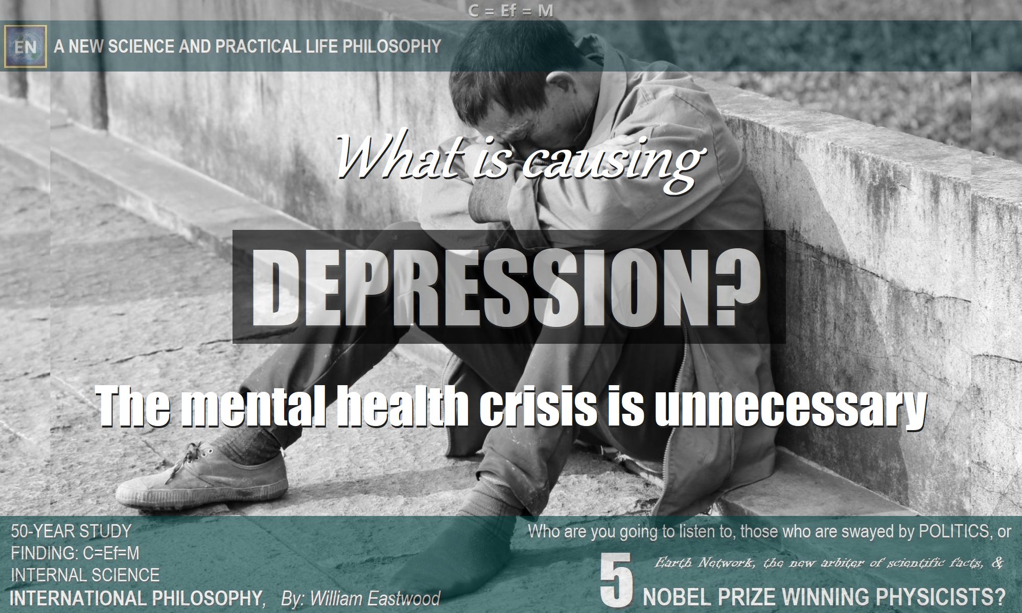 What is Causing Depression & Suicide in Children, Teens Adults? Why Are We Unhappy? The mental health crisis is unnecessary.