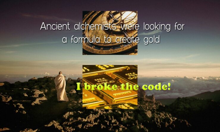 William Eastwood, modern alchemist, broke the code creates gold