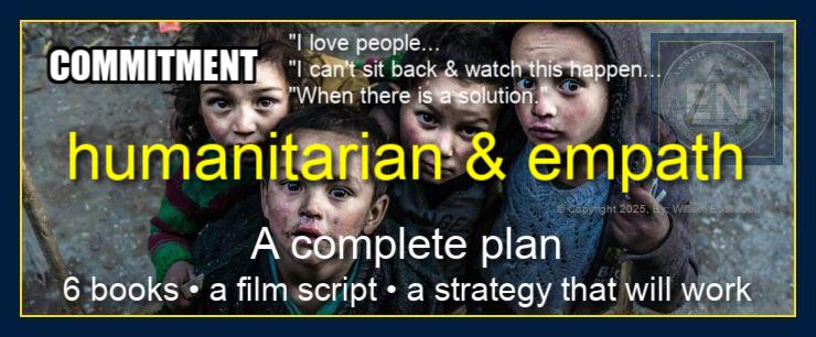 COMMITMENT: I love people. Humanitarian & Empath. A complete plan.